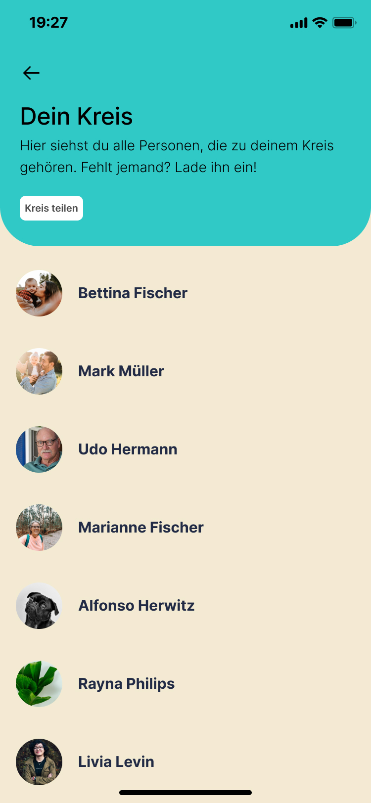 Einstellungen für Datenschutz und Privatsphäre